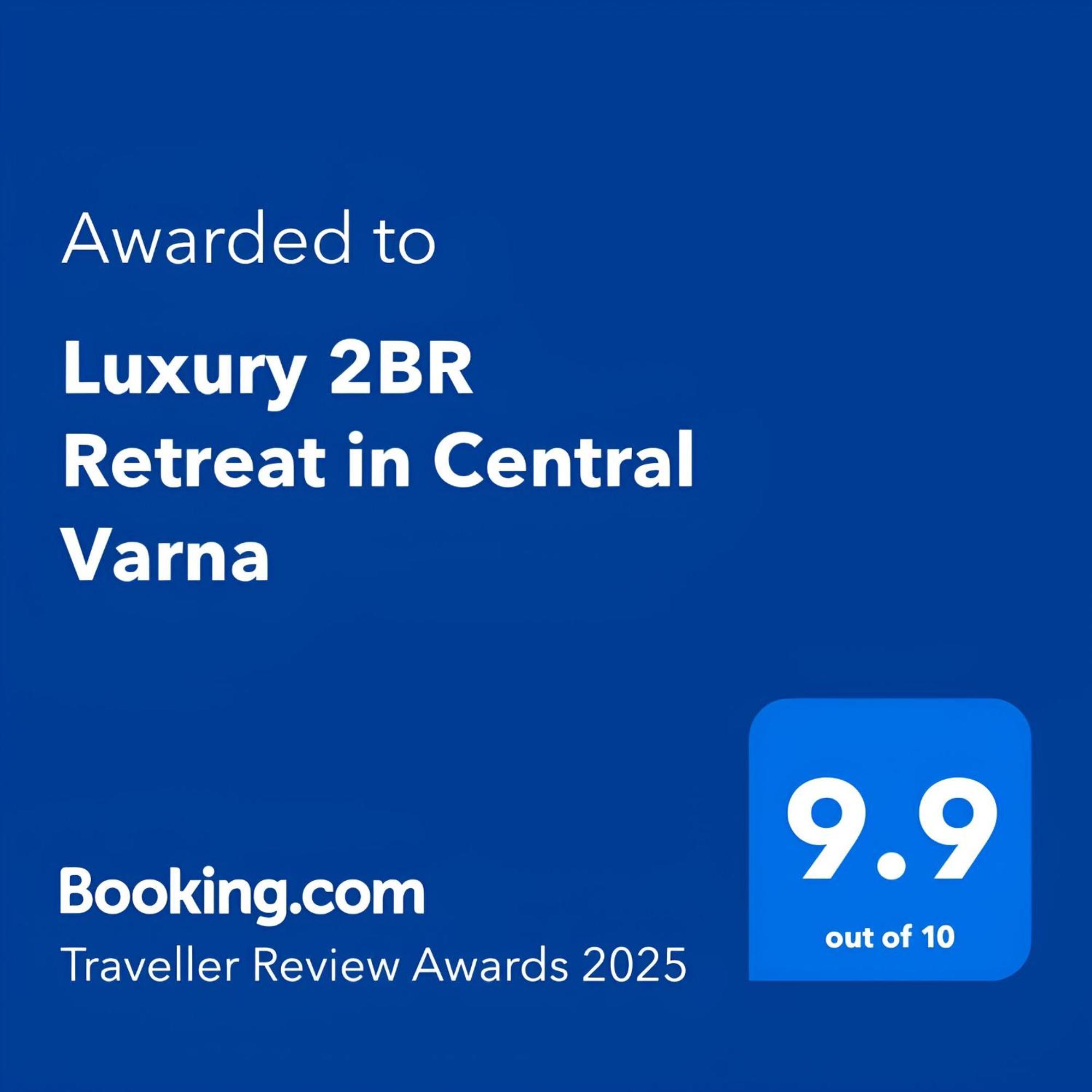 Luxury 2 Bedroom Apartment In Central Varna Eksteriør billede